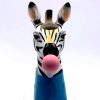 Deko Vase Zebra Bubble Gum Frontal 6