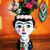 Blumentopf Vase Marisol bunt