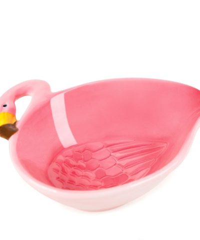 Geschirr kleine Schüssel in rosa Flamingo Form