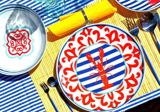 Geschirr Teller Boston Teller mit Lobster