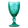 Geschirr Glas Weinglas Maritim blau mit Seepferdchen