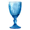 Geschirr Glas Weinglas Maritim blau Muschel