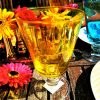 Geschirr Weinglas Noble Bunt 1 gelb