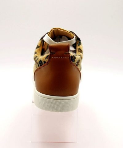 Schuhe Sneaker Leo Nieten von hinten